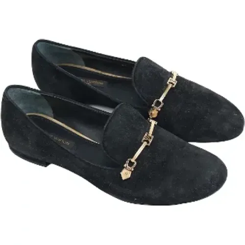 Pre-owned Suede flats , female, Sizes: 3 UK - Louis Vuitton Vintage - Modalova