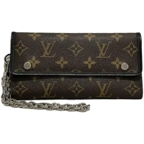 Pre-owned Canvas wallets , unisex, Sizes: ONE SIZE - Louis Vuitton Vintage - Modalova