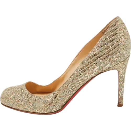 Pre-owned Stoff heels , Damen, Größe: 38 EU - Christian Louboutin Pre-owned - Modalova