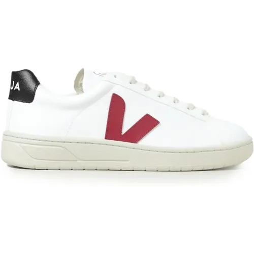 Sneakers with Burgundy Detail , male, Sizes: 10 UK, 8 UK, 11 UK, 9 UK - Veja - Modalova