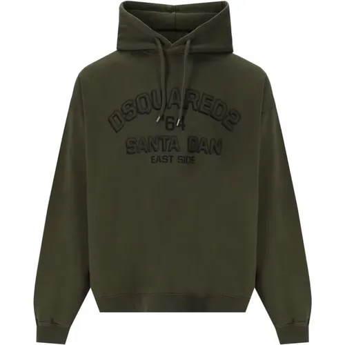 Hoodies , Herren, Größe: L - Dsquared2 - Modalova