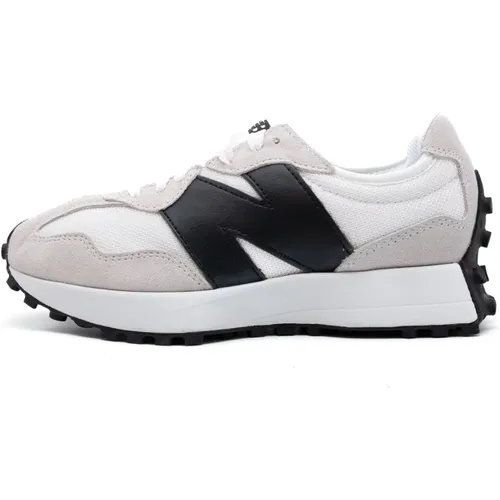 Weiße Stoff und Leder Lifestyle Sneakers - New Balance - Modalova