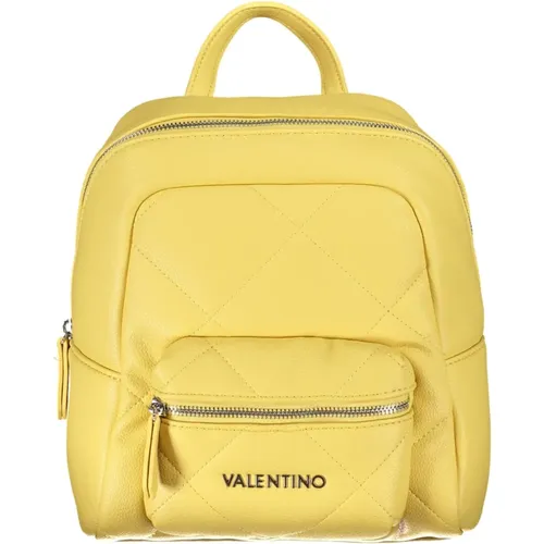 Gelber Rucksack mit verstellbaren Trägern - Valentino by Mario Valentino - Modalova