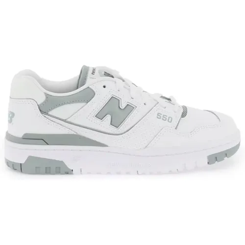 Ledersneakers mit Perforationen , Damen, Größe: 37 EU - New Balance - Modalova