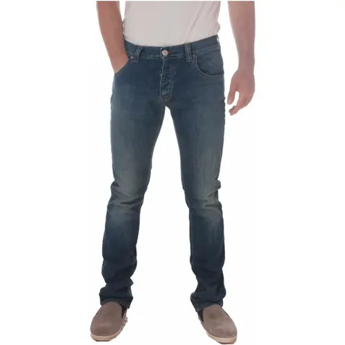 Klassische Denim Jeans für den Alltag , Herren, Größe: W36 - Armani Jeans - Modalova