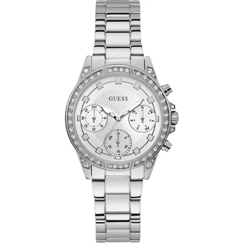 Gemini Silver Bracelet Watch , female, Sizes: ONE SIZE - Guess - Modalova
