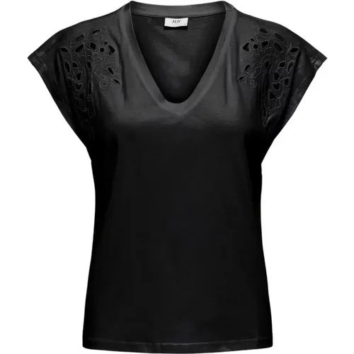 Lässiges Baumwoll-T-Shirt für Frauen - Jacqueline de Yong - Modalova