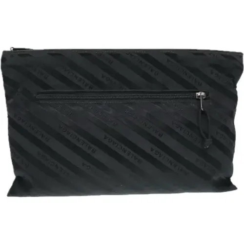 Pre-owned Canvas clutches , female, Sizes: ONE SIZE - Balenciaga Vintage - Modalova