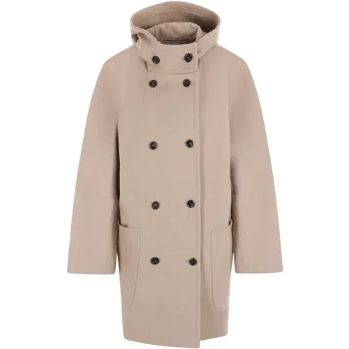 Double-Breasted Wool Coat , female, Sizes: S, 3XS, XS, 2XS - Max Mara - Modalova