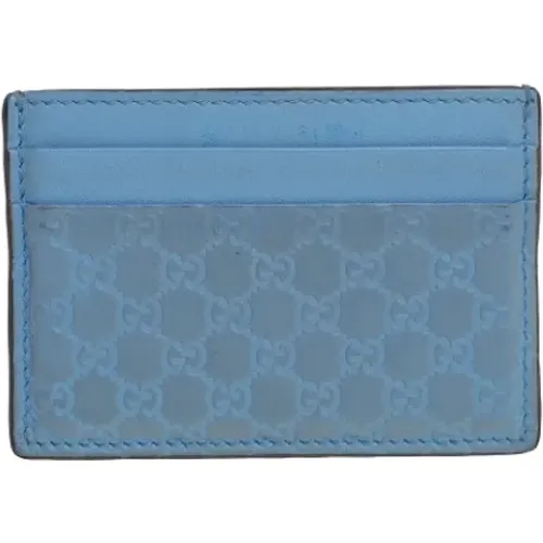 Pre-owned Leather wallets , female, Sizes: ONE SIZE - Gucci Vintage - Modalova