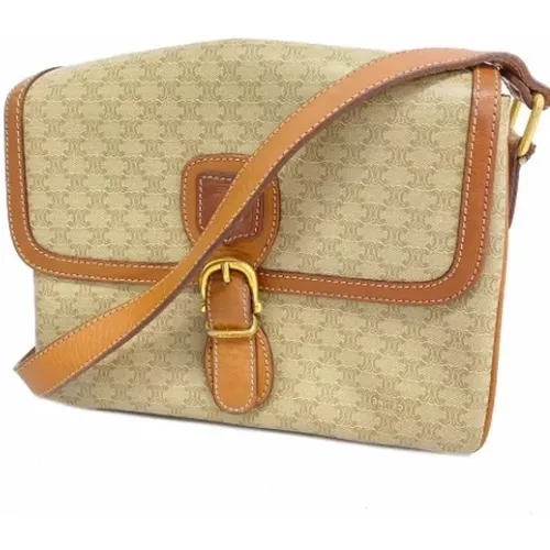 Pre-owned Canvas celine-bags , female, Sizes: ONE SIZE - Celine Vintage - Modalova