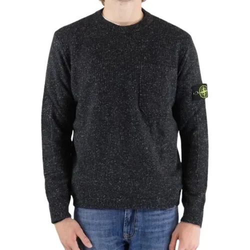 Wool Crewneck Sweater , male, Sizes: XL, M, 2XL, L - Stone Island - Modalova