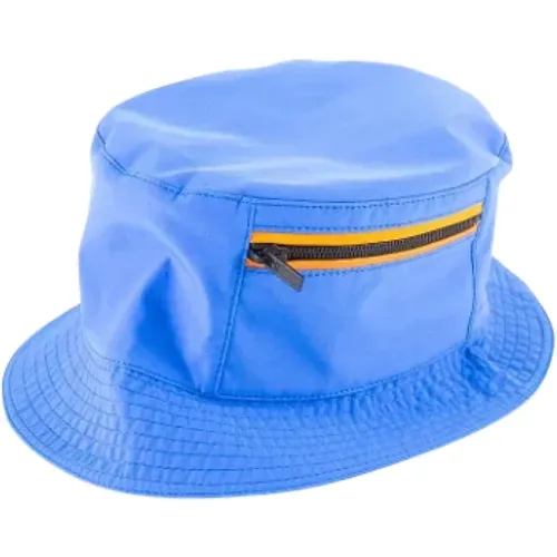 Gebrauchter Hermes Hut aus blauem Stoff - Hermès Vintage - Modalova