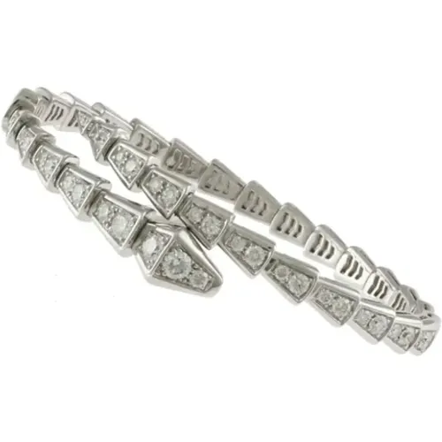 Pre-owned White Gold bracelets , female, Sizes: ONE SIZE - Bvlgari Vintage - Modalova