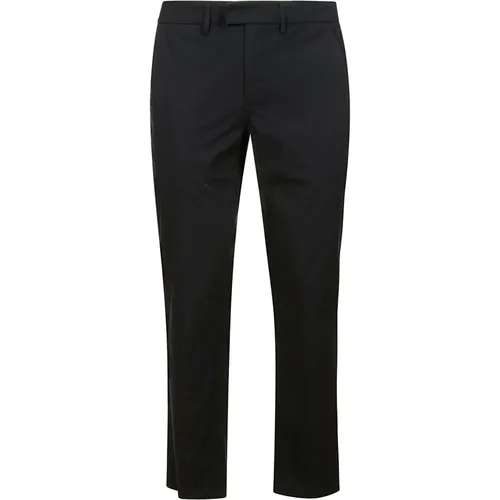 Cotton Blend Chinos Trousers , male, Sizes: W32, W36 - Dondup - Modalova