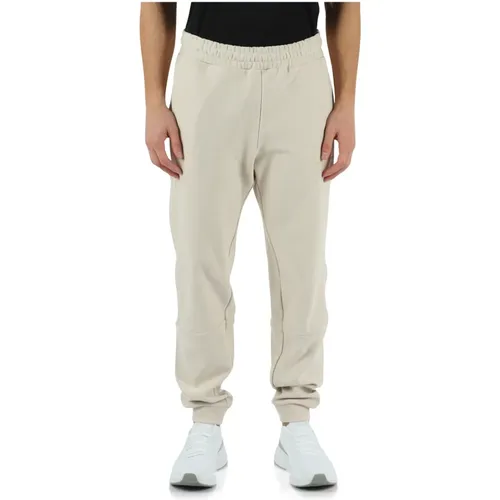 Baumwoll-Sweatpants mit Logo-Print , Herren, Größe: XL - Emporio Armani EA7 - Modalova