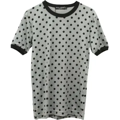 Pre-owned Cotton tops , male, Sizes: 4XS - Dolce & Gabbana Pre-owned - Modalova