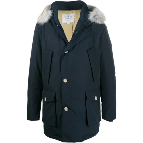 Arctic Parka With Detachable Fur , male, Sizes: XS - Woolrich - Modalova