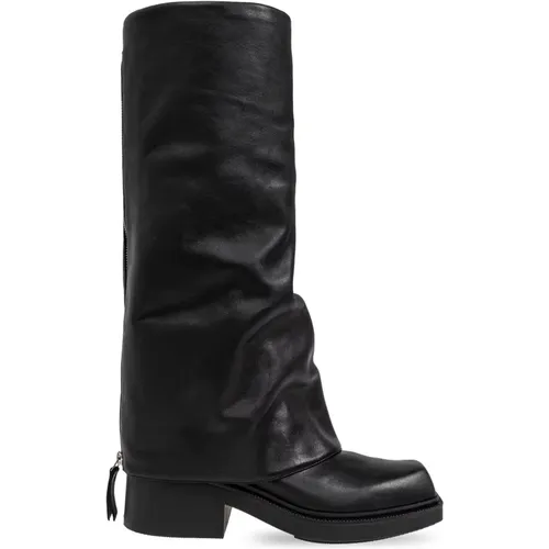 Leather boots , female, Sizes: 6 UK, 5 UK, 7 UK, 4 UK - Vic Matié - Modalova