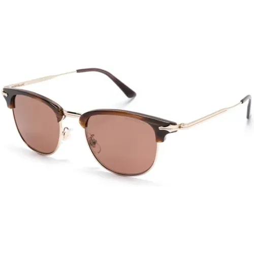 Mb0364S 004 Sunglasses , male, Sizes: 49 MM - Montblanc - Modalova