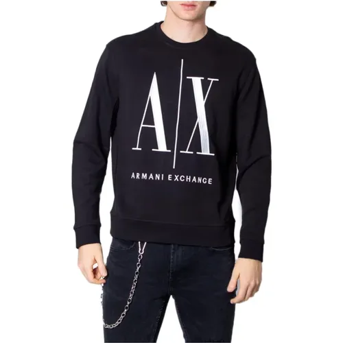 Mens Sweatshirt , male, Sizes: XL, S, L, XS, M - Armani Exchange - Modalova