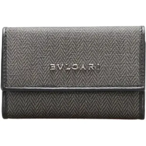 Pre-owned Canvas wallets , female, Sizes: ONE SIZE - Bvlgari Vintage - Modalova