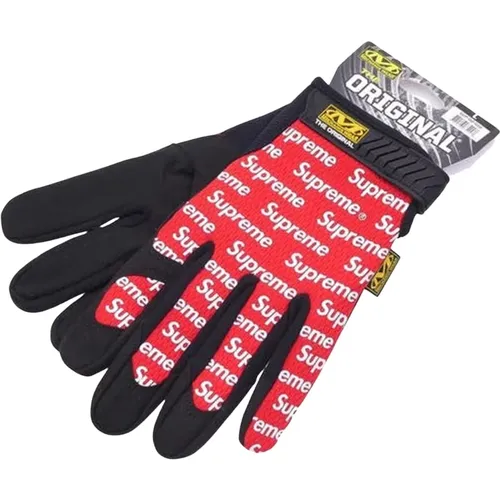 Rote Technische Handschuhe Limited Edition , unisex, Größe: L - Supreme - Modalova