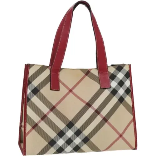 Pre-owned Canvas totes , female, Sizes: ONE SIZE - Burberry Vintage - Modalova