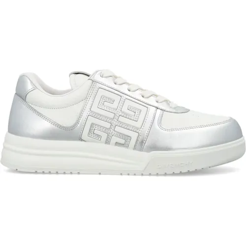 Men's Shoes Sneakers Silver Ss24 , male, Sizes: 8 1/2 UK, 6 UK, 8 UK, 9 UK, 7 1/2 UK, 7 UK, 5 UK - Givenchy - Modalova