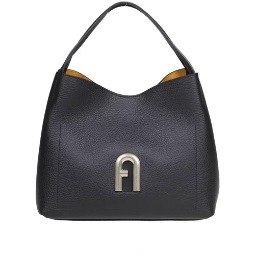 Leather Shopper Bag , female, Sizes: ONE SIZE - Furla - Modalova