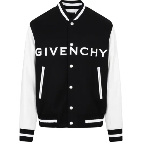 Varsity Jacket White , male, Sizes: XL, L - Givenchy - Modalova