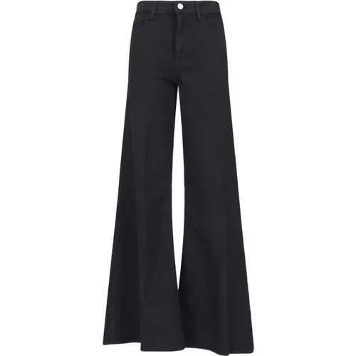 Schwarze Skinny Jeans , Damen, Größe: W29 - Frame - Modalova