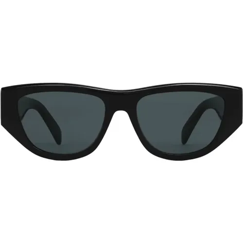 Monochroms 06 Cat-eye Sunglasses Grey , female, Sizes: 55 MM - Celine - Modalova