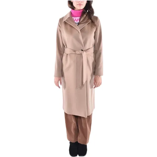 Double-Breasted Wool Coat , female, Sizes: 2XS, S, 3XS, XS - Max Mara Studio - Modalova