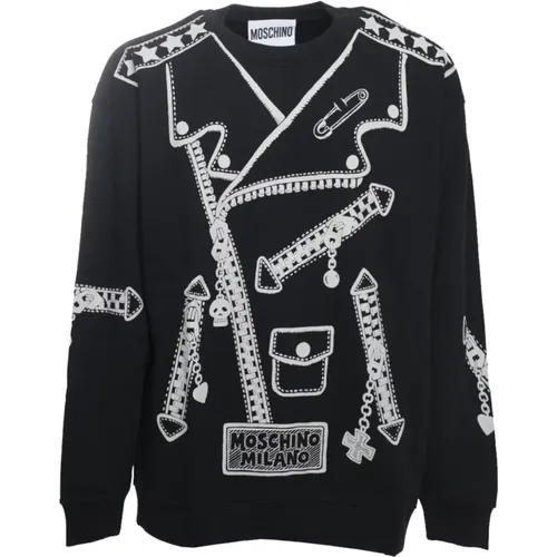 Sweatshirts & Hoodies , Herren, Größe: 2XL - Moschino - Modalova