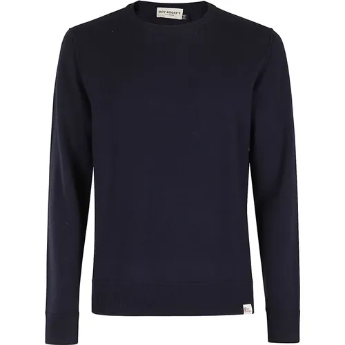 Woll-Sweatshirt Schnitt Stil - Roy Roger's - Modalova