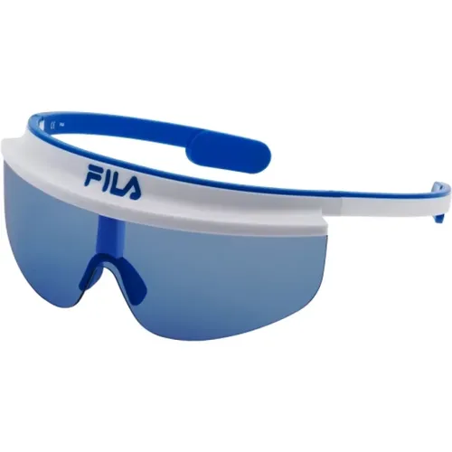 Weiße Unisex-Sonnenbrille Fila - Fila - Modalova