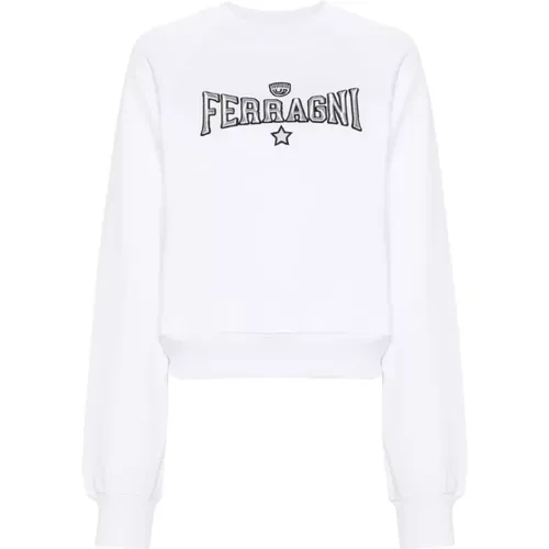 Sweaters with 310 Ferragni Stretch , female, Sizes: S, XS, 2XS - Chiara Ferragni Collection - Modalova
