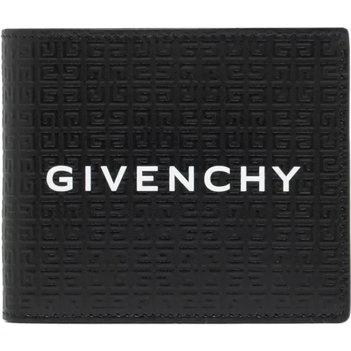 Wallets & Cardholders,Schwarzes Portemonnaie mit 4G-Muster - Givenchy - Modalova