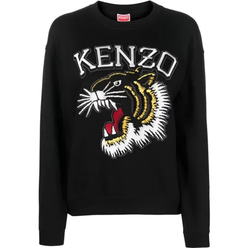 Felpa Pullover , Damen, Größe: S - Kenzo - Modalova