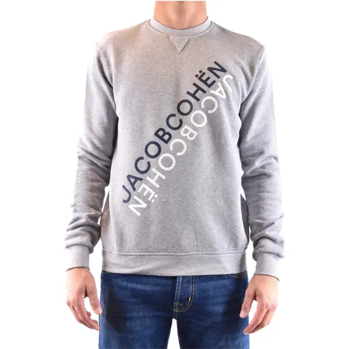 Classic Men`s Sweatshirt , male, Sizes: S, L - Jacob Cohën - Modalova