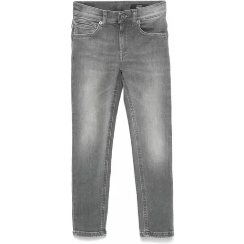 Kinder Jeans Grau Gewaschener Denim - Dondup - Modalova