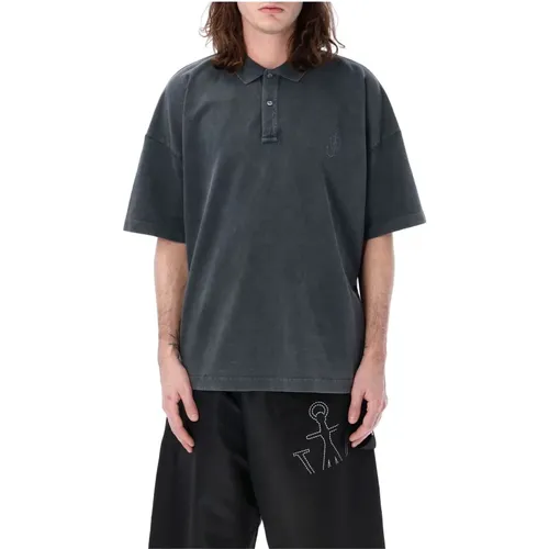 Men's Clothing T-Shirts & Polos Charcoal Ss24 , male, Sizes: M, S, XL, L - JW Anderson - Modalova