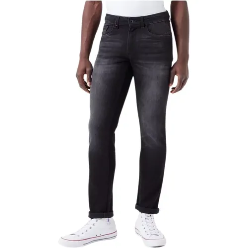 Slim Fit Asphalt Jeans , Herren, Größe: W33 L32 - camel active - Modalova