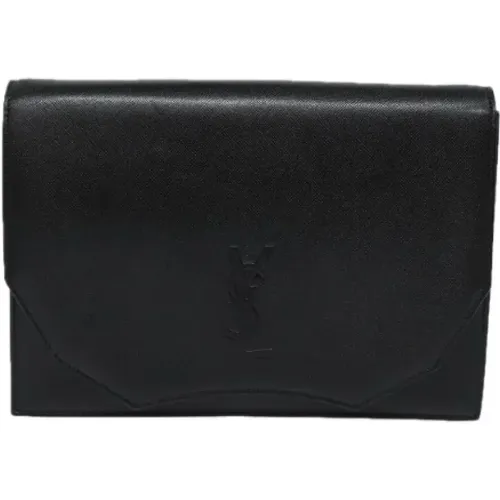 Pre-owned Leder clutches - Yves Saint Laurent Vintage - Modalova