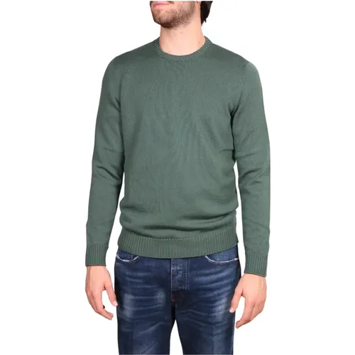 Merino Crewneck Sweater , male, Sizes: L - Drumohr - Modalova