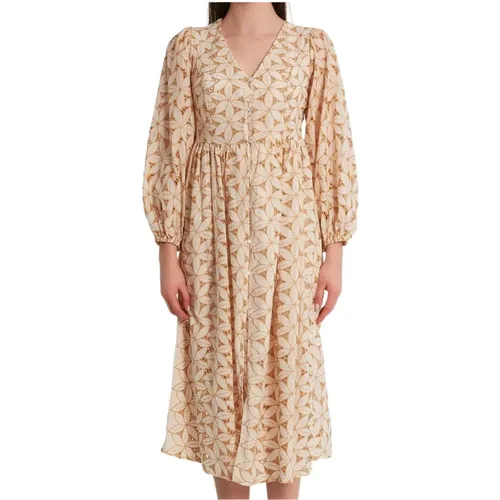 Besticktes Kleid für Frauen - M34891 , Damen, Größe: S - catwalk - Modalova