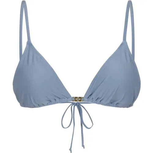 Sea Shine Bikini Top , female, Sizes: XS, M, S - Ganni - Modalova