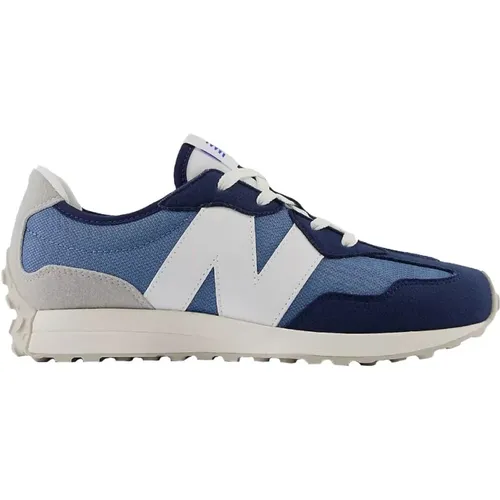 Navy 327 Retro Sneakers , Damen, Größe: 39 EU - New Balance - Modalova