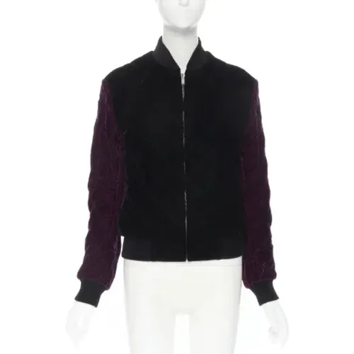 Pre-owned Velvet outerwear , female, Sizes: 2XS - Saint Laurent Vintage - Modalova